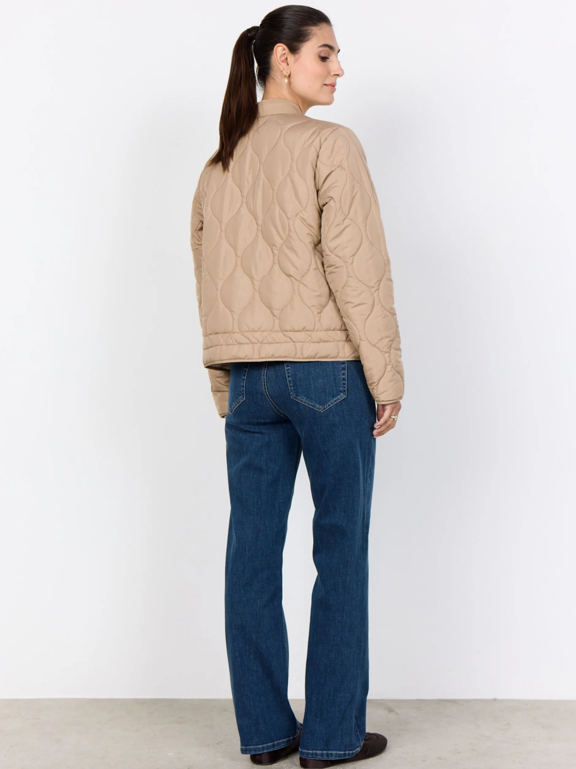 soyaconcept® Damen Steppjacke - Fenya in camel