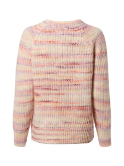 soyaconcept® Damen Strickpullover mit Woll-Anteil - SC-Berete in gelb koralle
