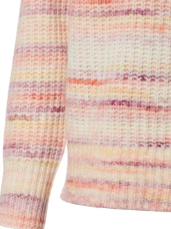 soyaconcept® Damen Strickpullover mit Woll-Anteil - SC-Berete in gelb koralle