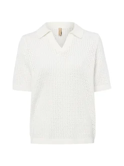 soyaconcept® Damen Strickshirt - Denefa in ecru