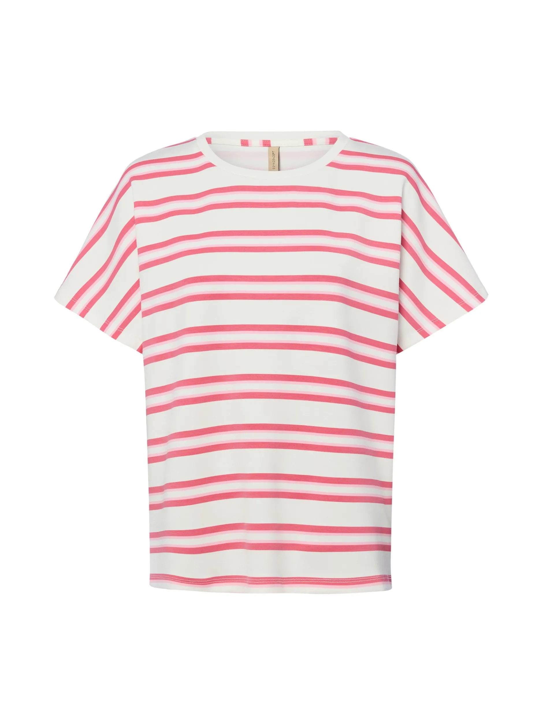 soyaconcept® Damen T-Shirt - Barni in pink weiß