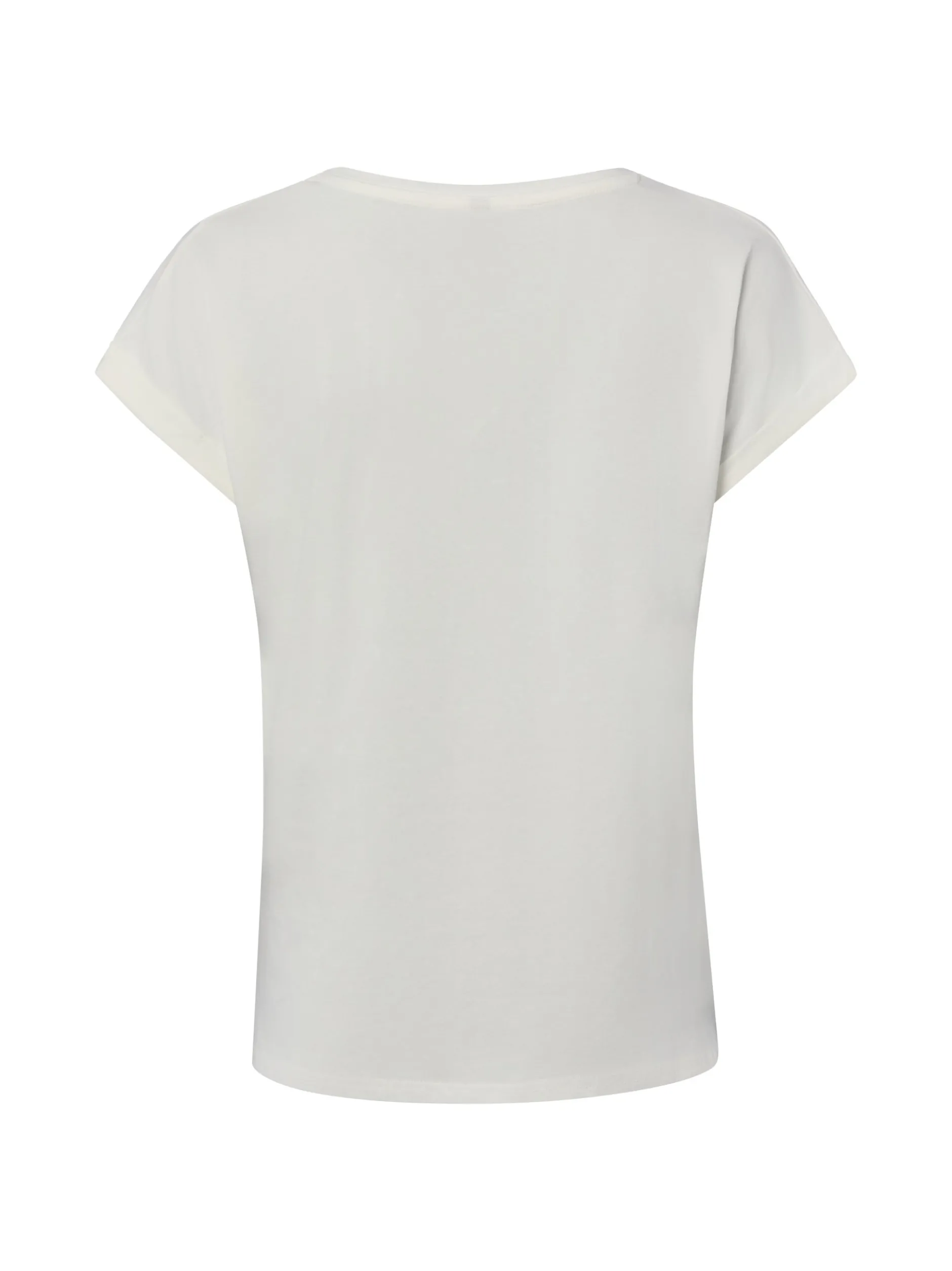 soyaconcept® Damen T-Shirt in weiß altrosa