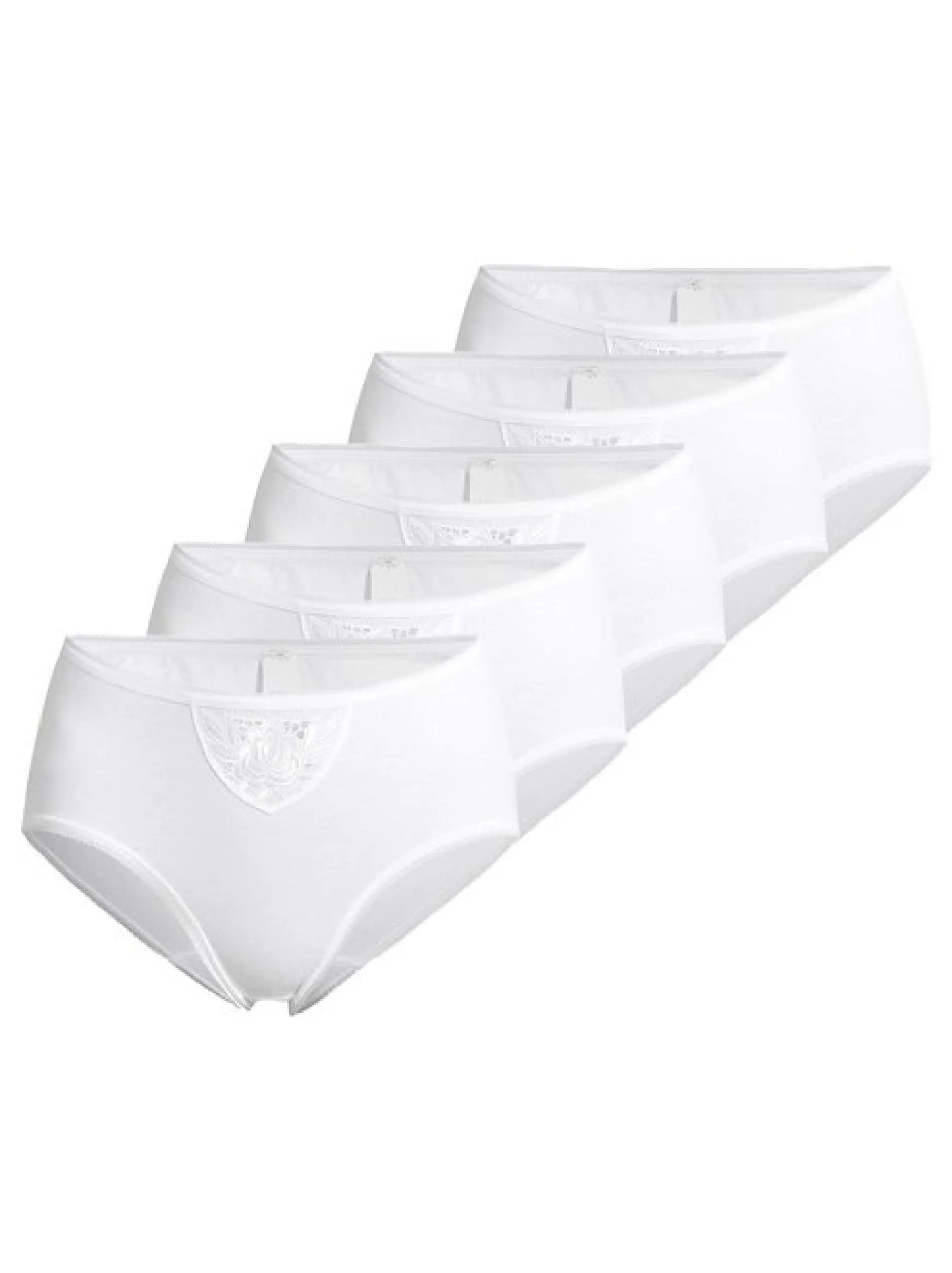 SPEIDEL Damen Hüftslip - 5er Pack Noelle in weiß