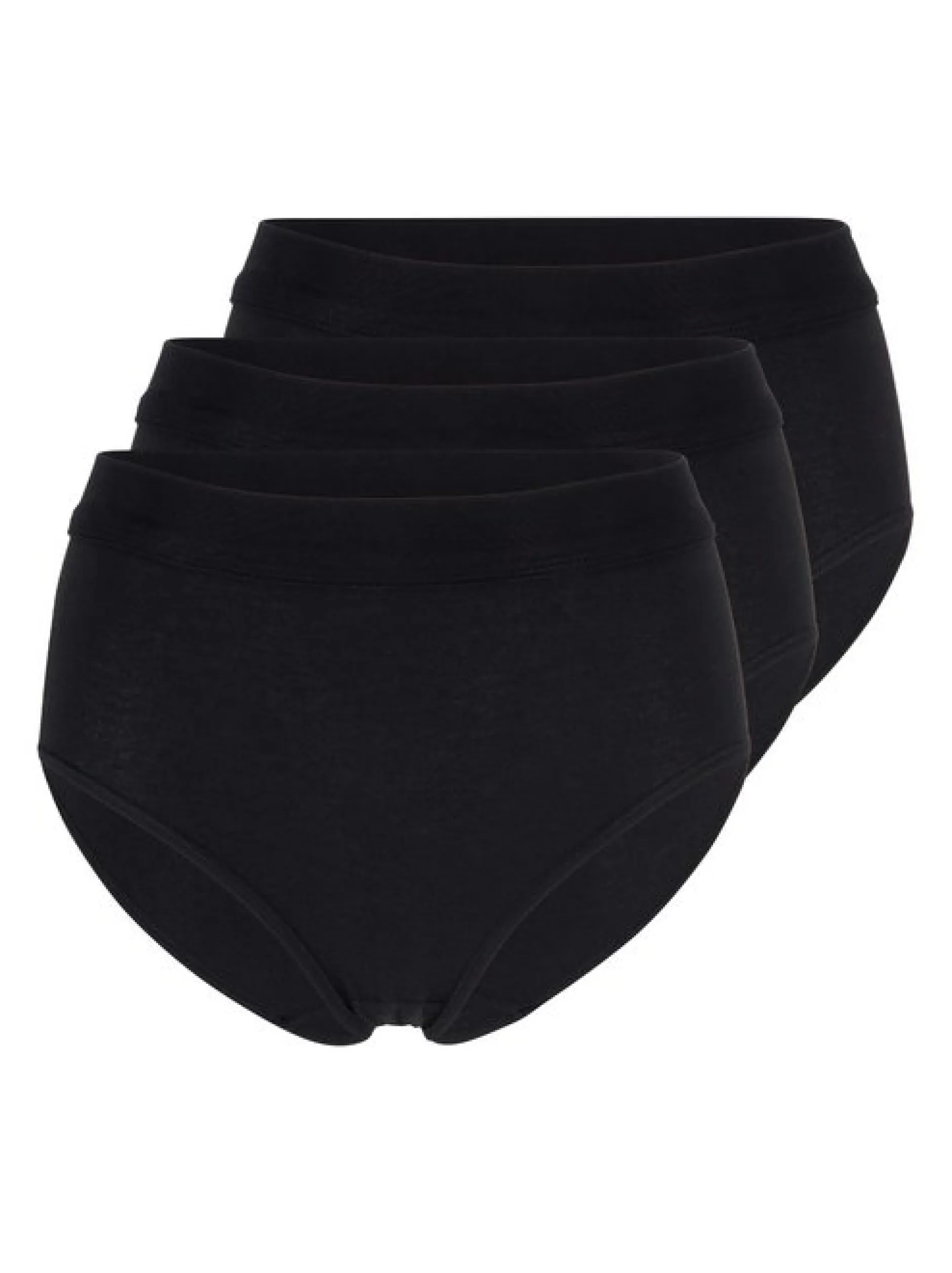 SPEIDEL Damen Maxi Slip - 3er Pack bio.cotton Plus in schwarz