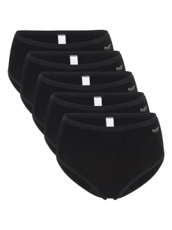 SPEIDEL Damen Midi Slip - 5er-Pack Bambus in schwarz