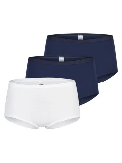 SPEIDEL Damen Panty - 3er Pack Cotton & More in blau