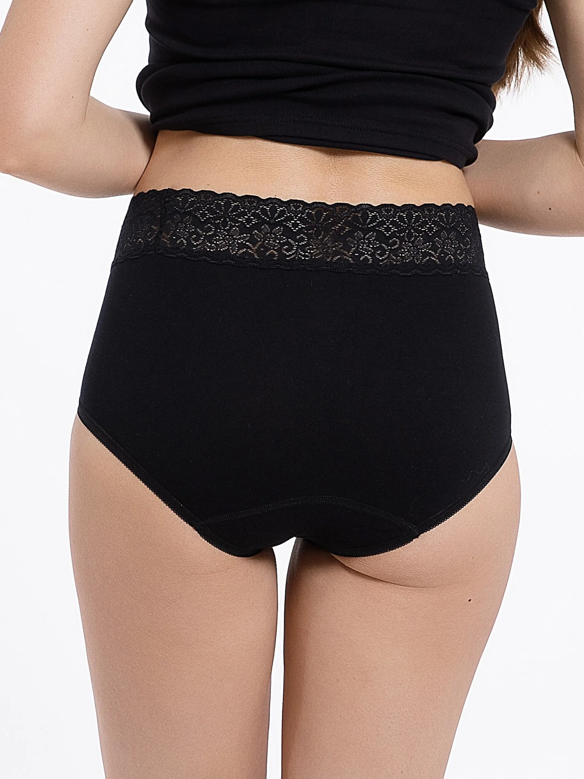 SPEIDEL Damen Taillen Slip - 3er-Pack Natalie in schwarz