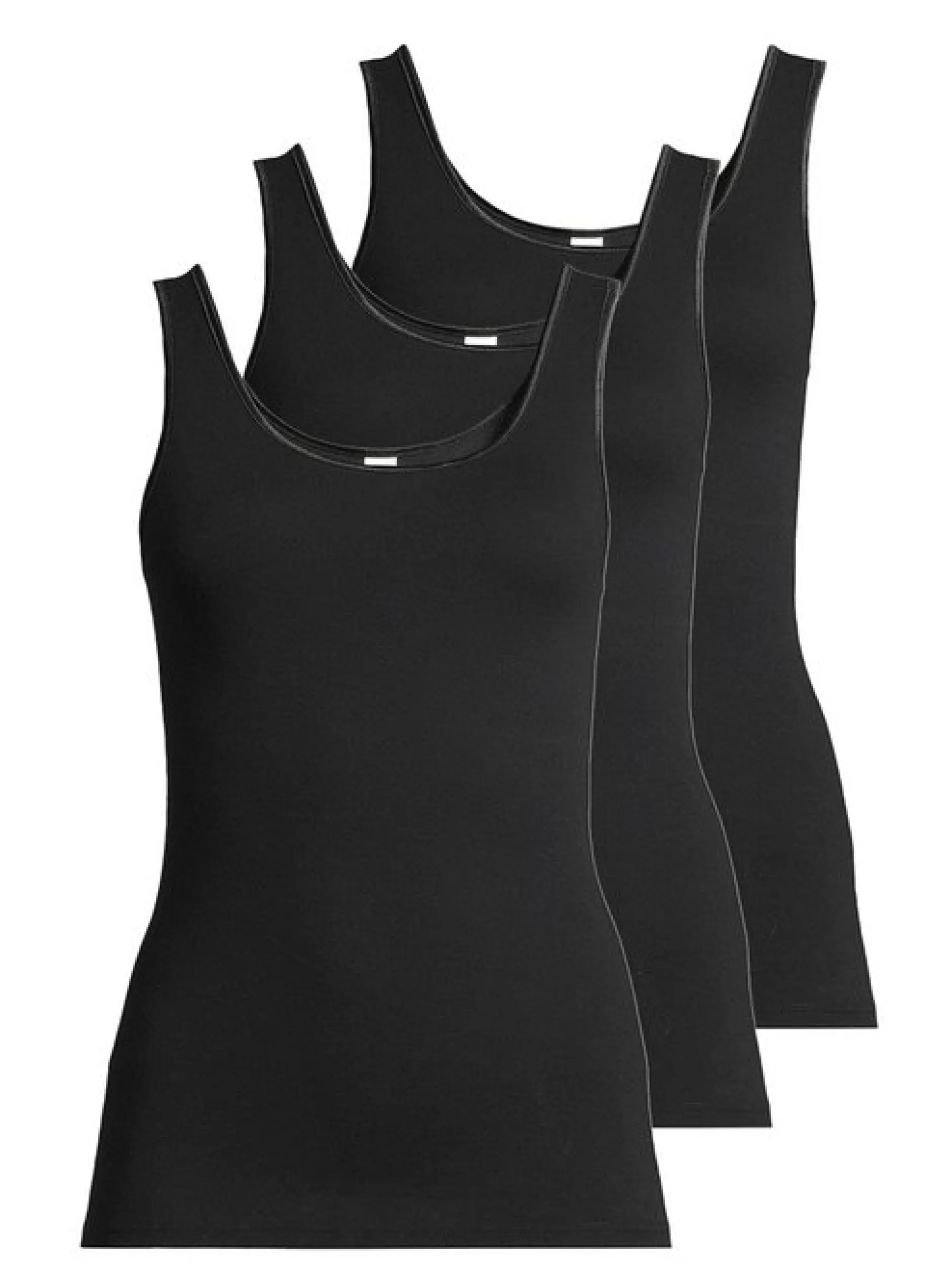 SPEIDEL Damen Unterhemd - 3er Pack Natascha in schwarz