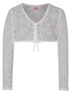 Spieth & Wenksy Damen Dirndlbluse - Hadia in weiß