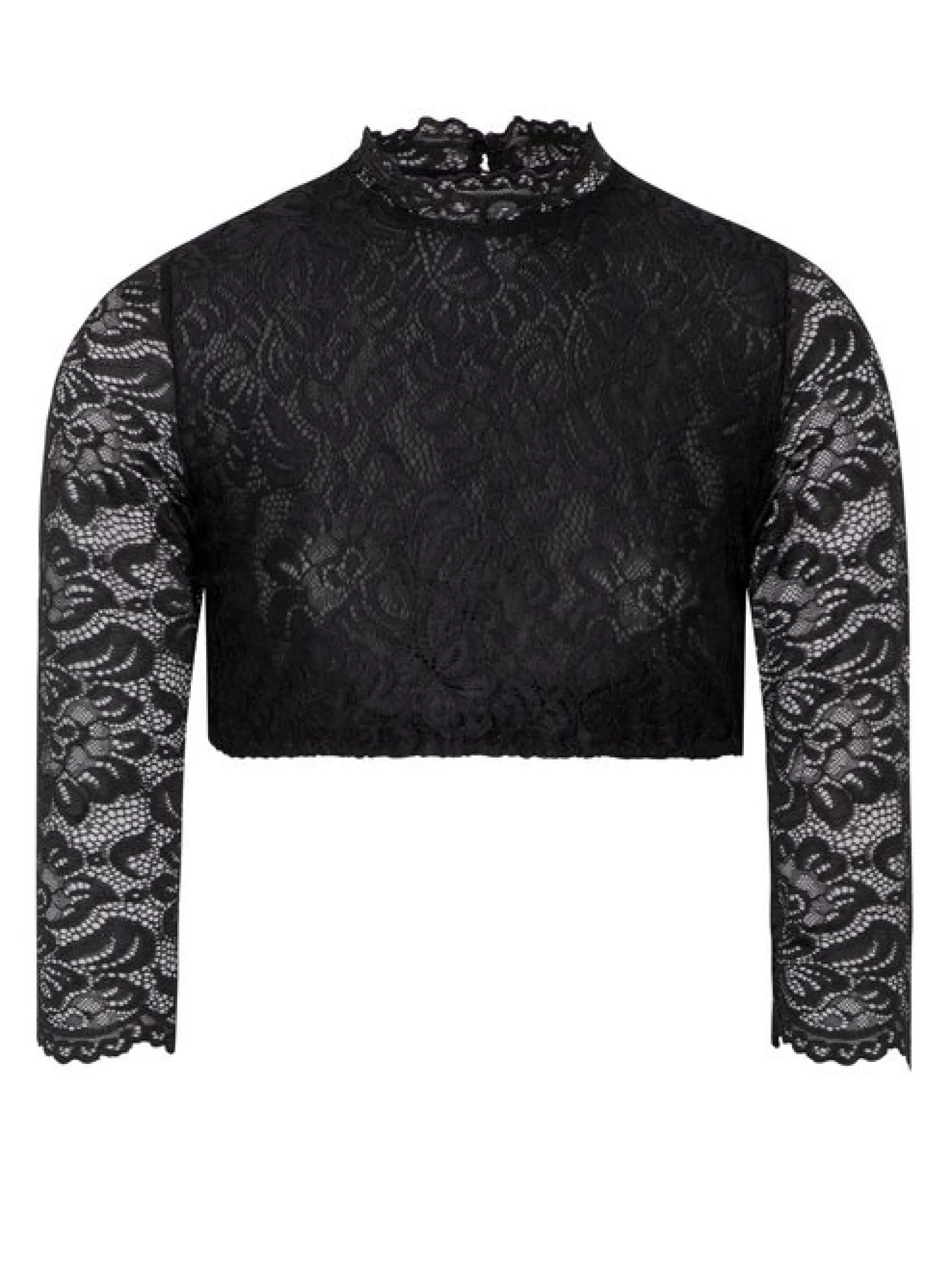 Spieth & Wenksy Damen Dirndlbluse Amsterdam in schwarz