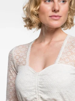 Spieth & Wenksy Damen Dirndlbluse - Elaia in weiß