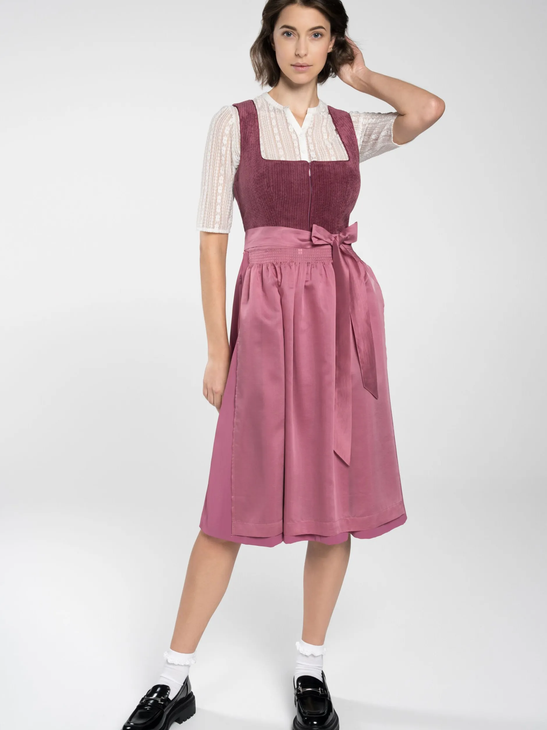 Spieth & Wenksy Damen Dirndl - Dasing in rosa