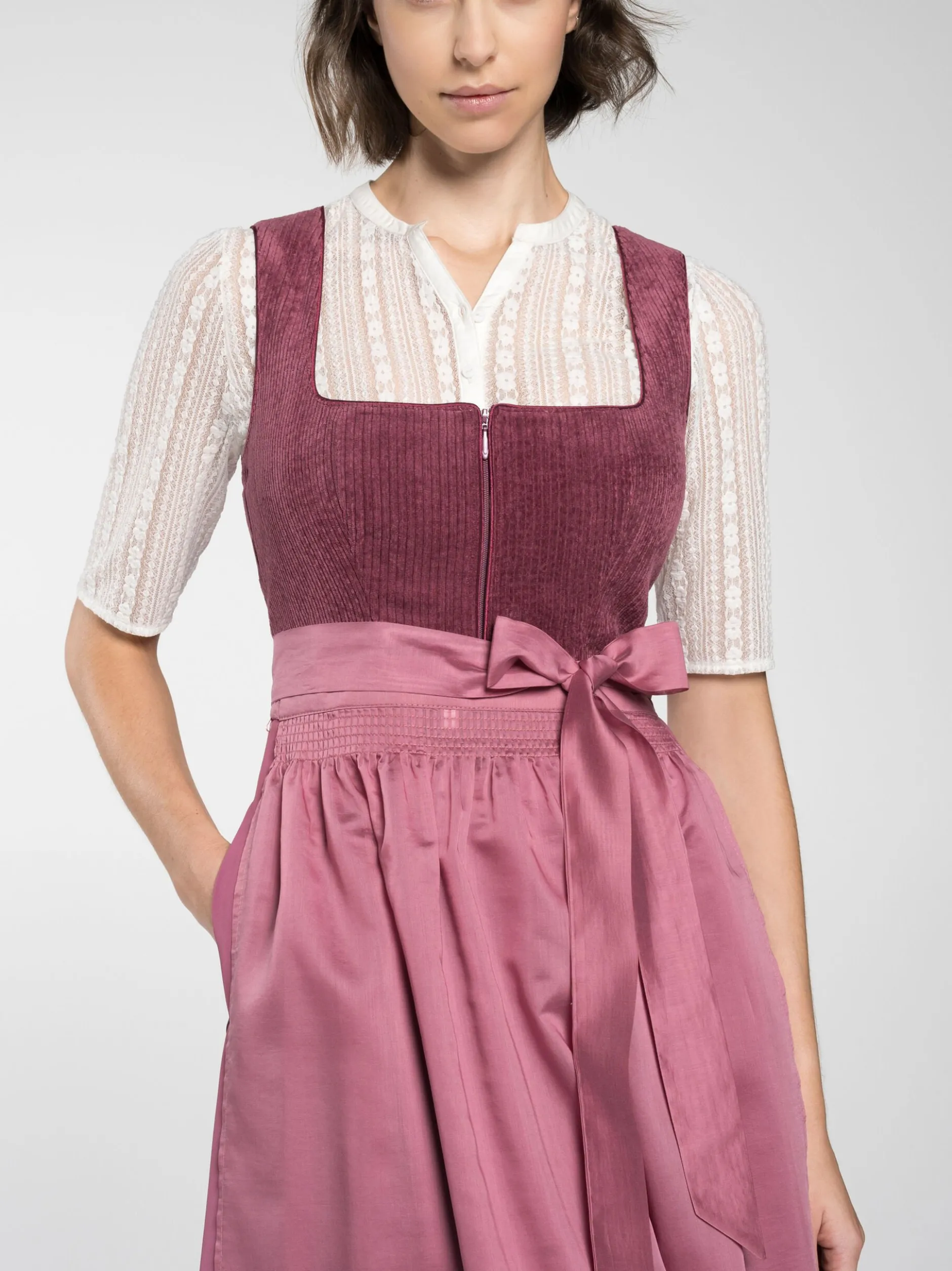 Spieth & Wenksy Damen Dirndl - Dasing in rosa