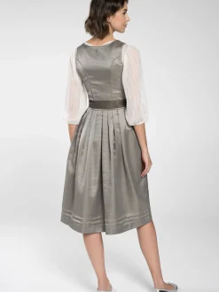 Spieth & Wenksy Damen Dirndl - Dirndl Flamingo in oliv