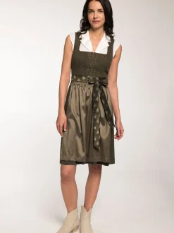 Spieth & Wenksy Damen Dirndl - Glenn in oliv