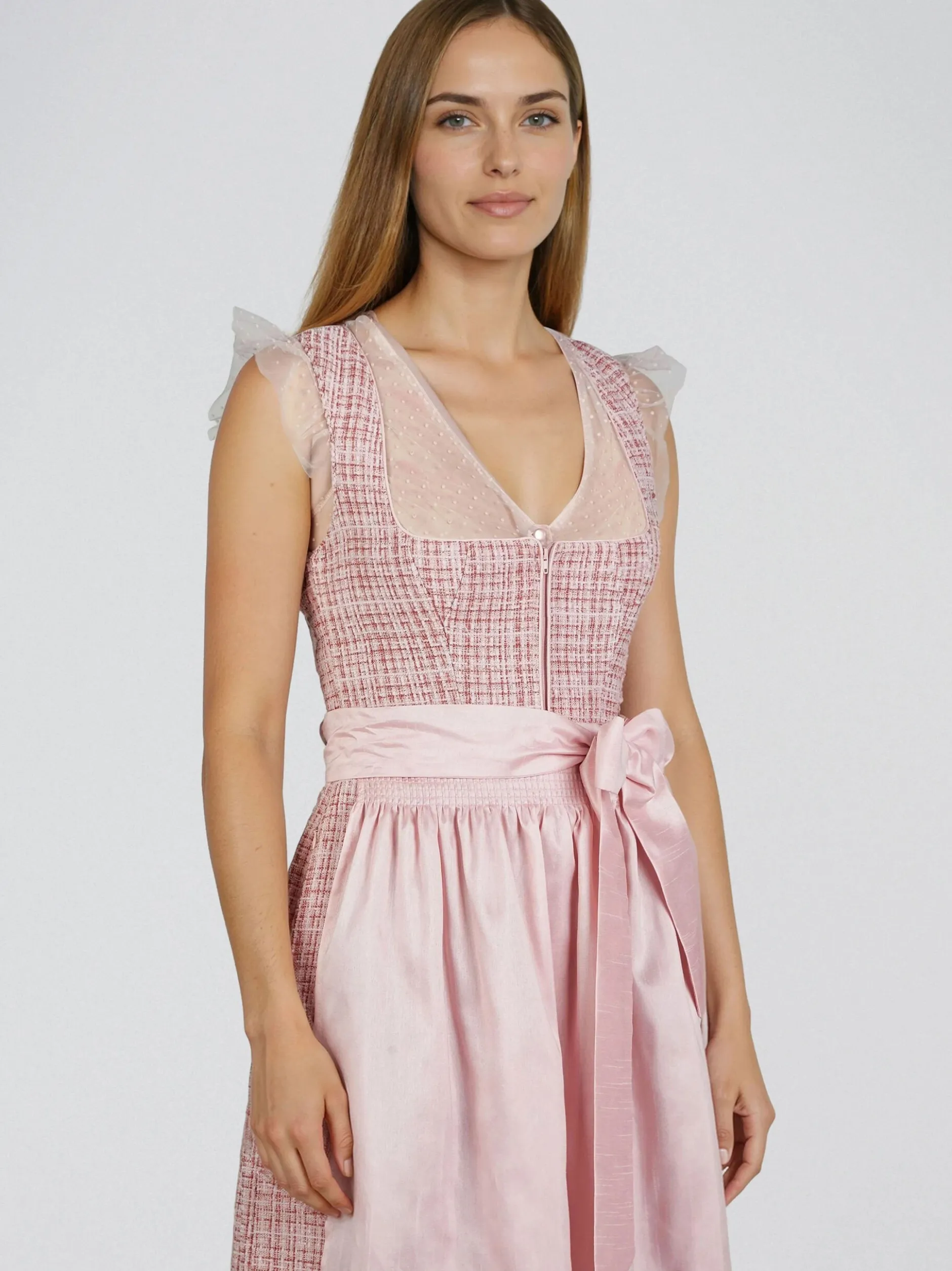 Spieth & Wenksy Damen Dirndl - Harvey in rosa