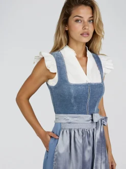 Spieth & Wenksy Damen Dirndl - Havard in blau