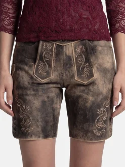 Spieth & Wenksy Damen Lederhose - Aleha in braun