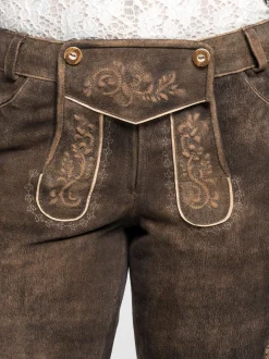 Spieth & Wenksy Damen Lederhose - Fay in braun