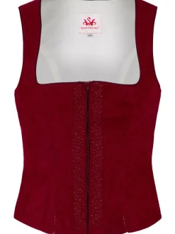 Spieth & Wenksy Damen Mieder - Feuer in rot