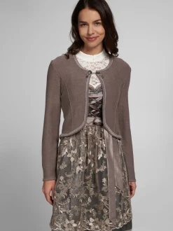 Spieth & Wenksy Damen Strickjacke - Alice in braun