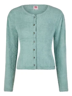 Spieth & Wenksy Damen Trachtenstrickjacke - Hulla in mint