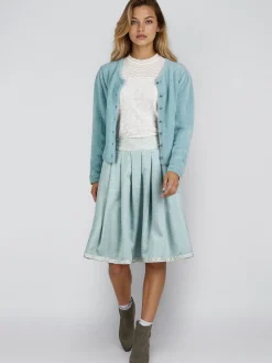 Spieth & Wenksy Damen Trachtenstrickjacke - Hulla in mint
