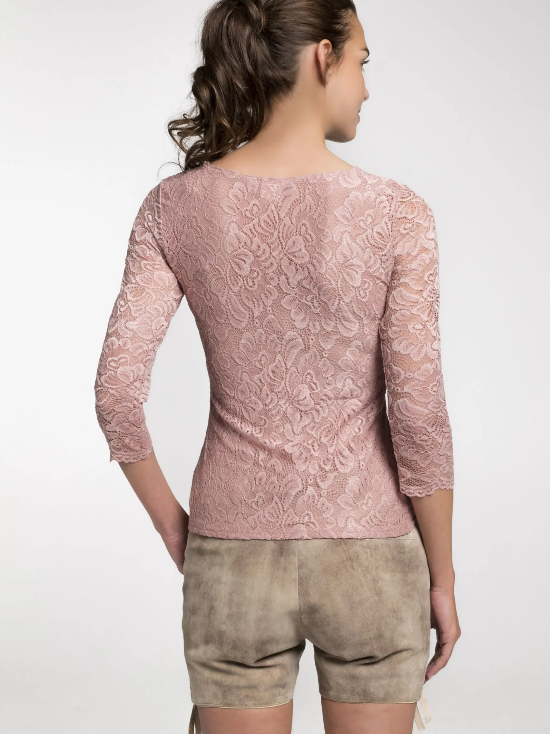 Spieth & Wenksy Damen Trachtenblusen - Alheim in rosa