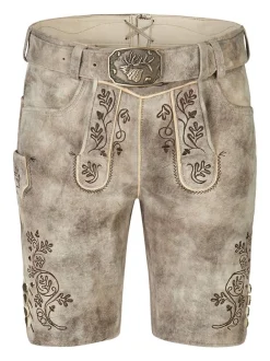 Spieth & Wenksy Herren Lederhose - Kerschwanger in beige braun