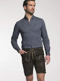 Spieth & Wenksy Herren Lederhose - Diablo in braun