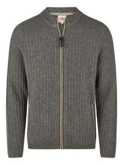 Spieth & Wenksy Herren Strickjacke - Hagen in anthrazit