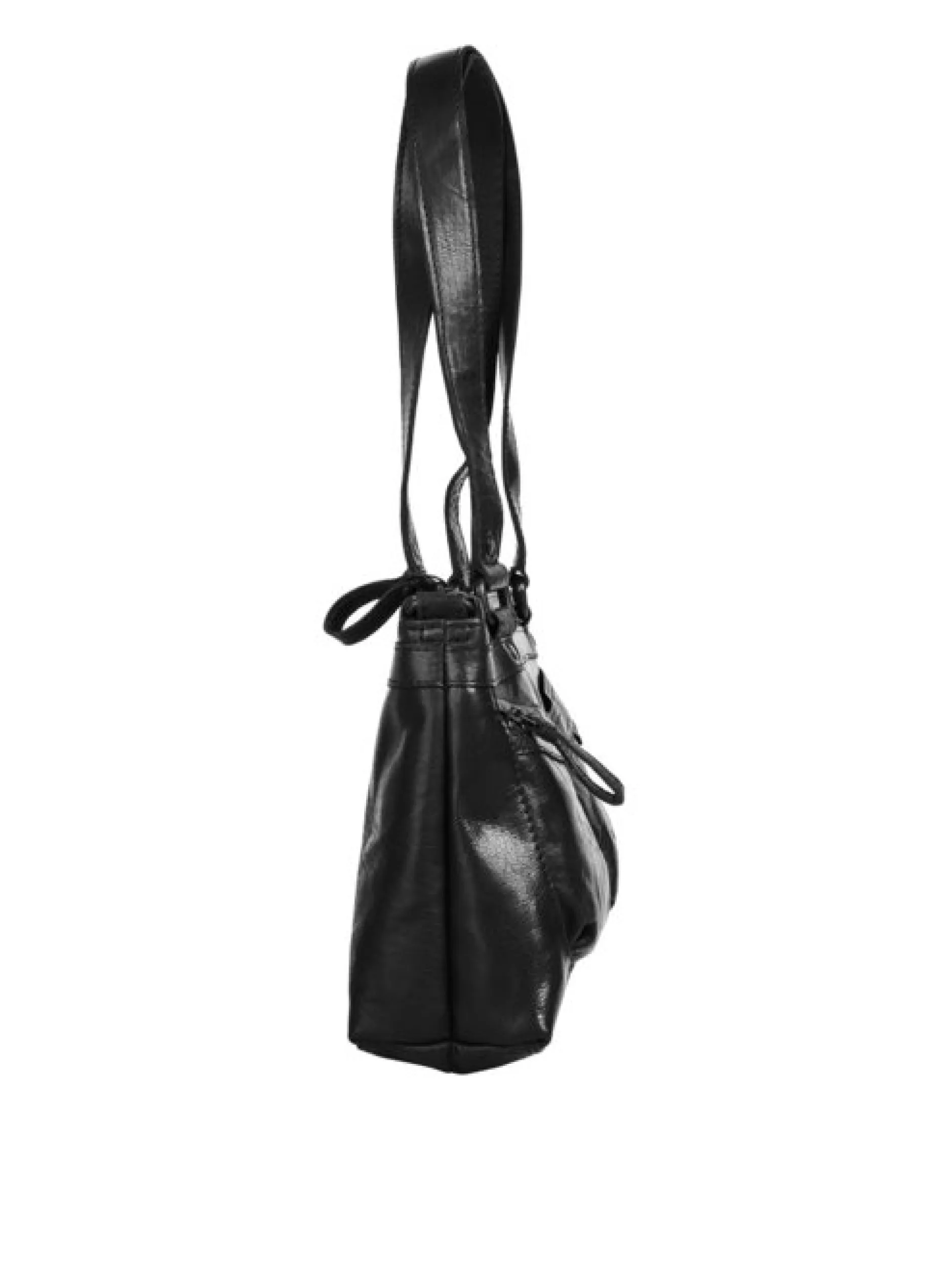 Spikes & Sparrow Damen Handtasche in schwarz