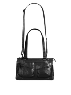 Spikes & Sparrow Damen Handtasche in schwarz