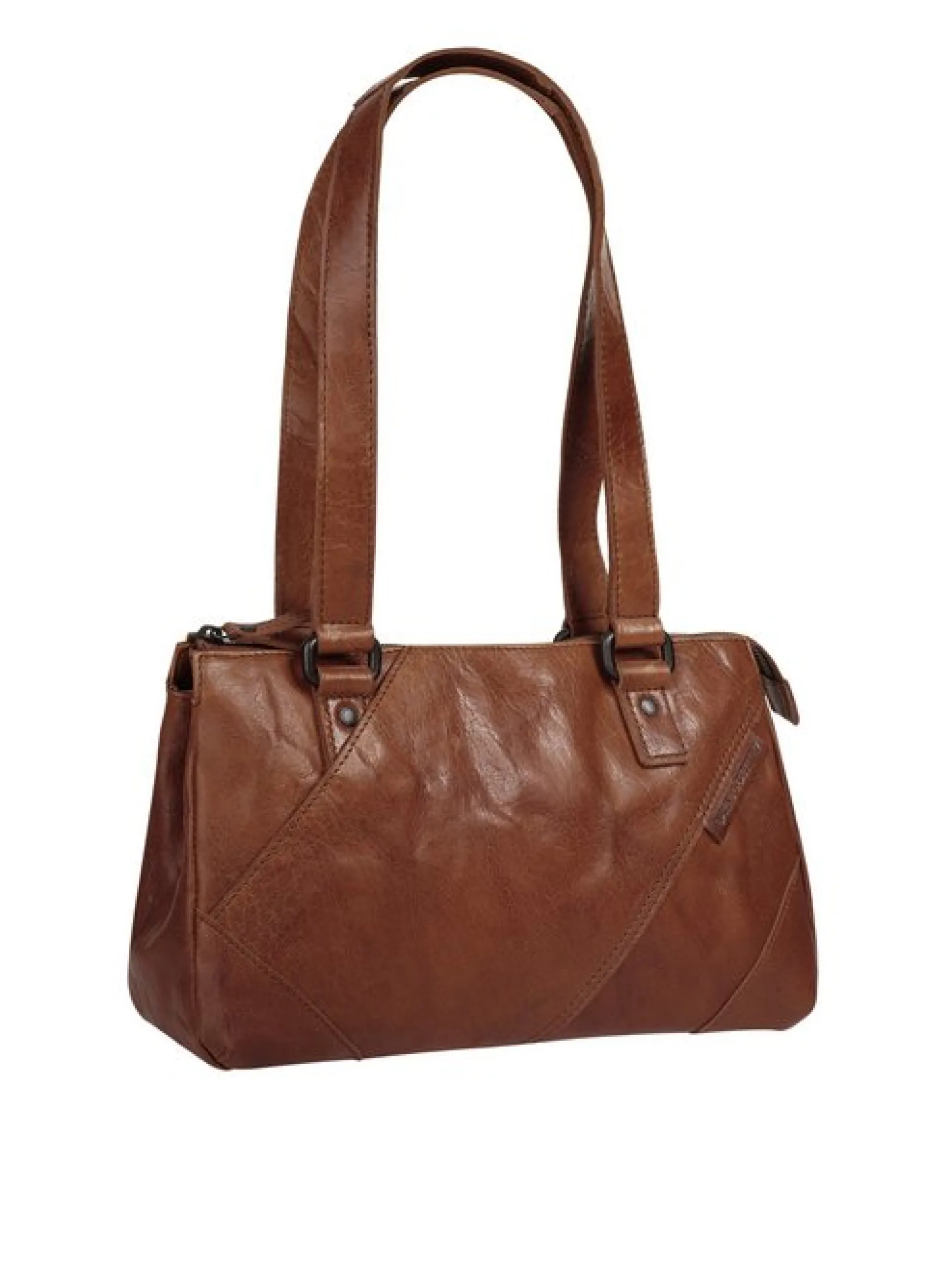 Spikes & Sparrow Damen Handtasche in cognac