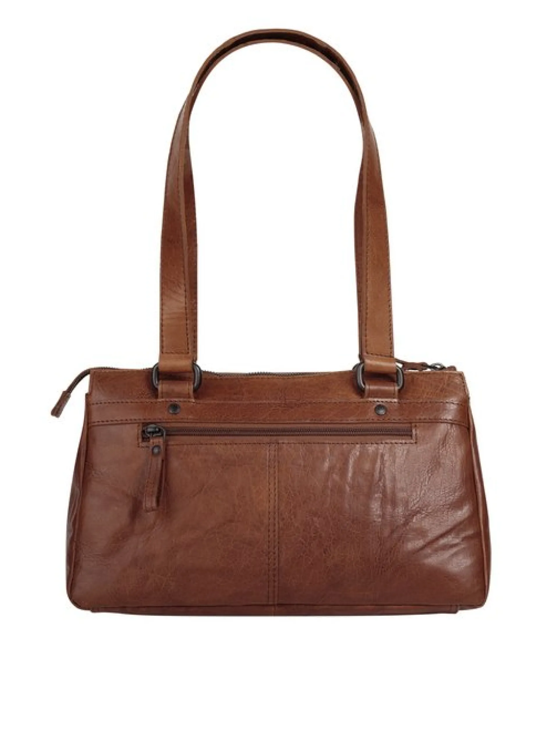Spikes & Sparrow Damen Handtasche in cognac