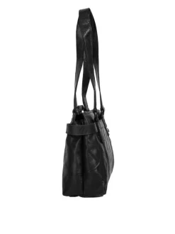 Spikes & Sparrow Damen Handtasche in schwarz