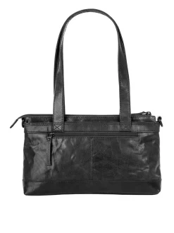Spikes & Sparrow Damen Handtasche in schwarz