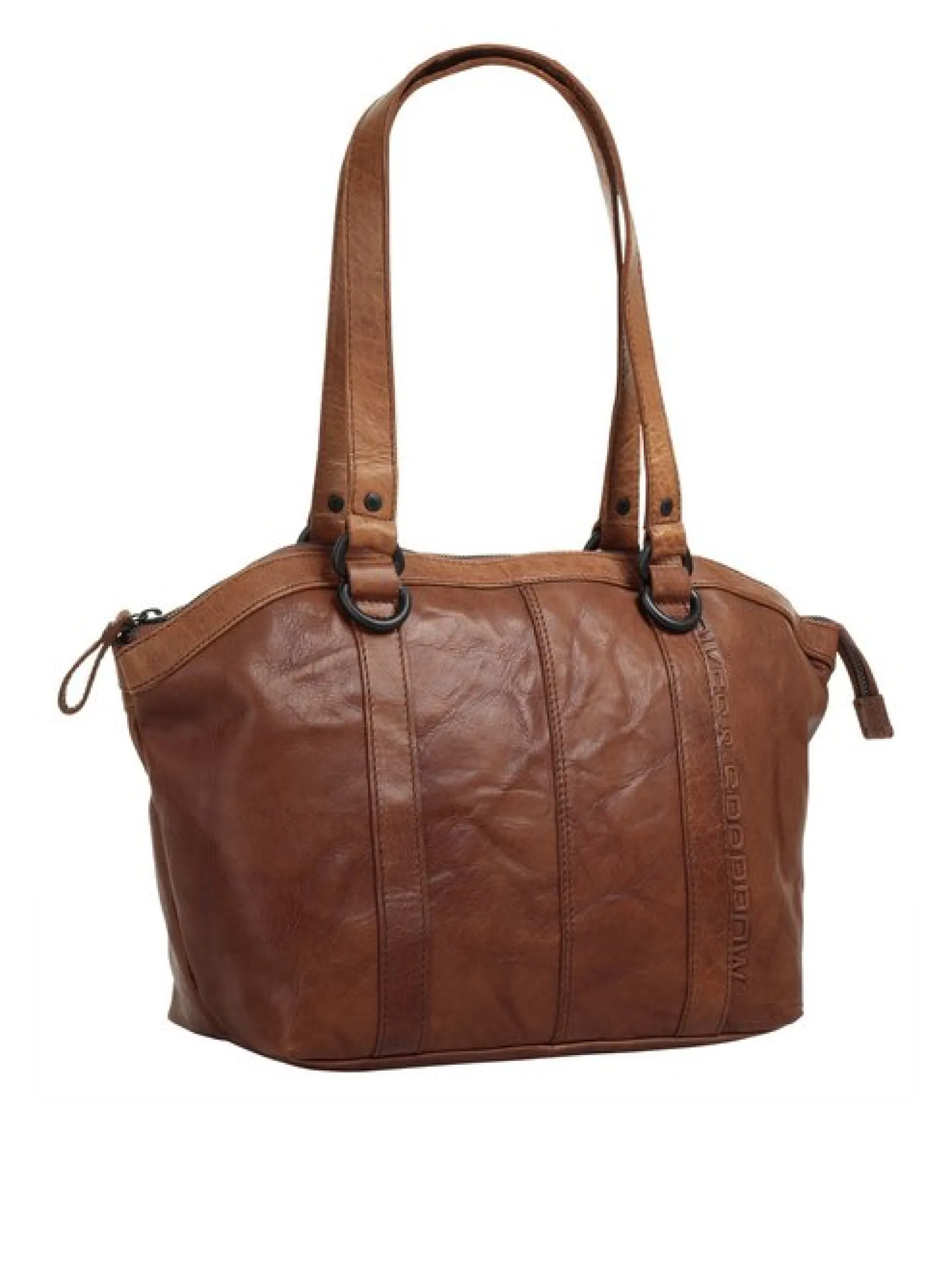 Spikes & Sparrow Damen Handtasche in cognac