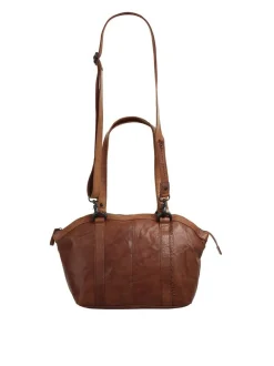 Spikes & Sparrow Damen Handtasche in cognac