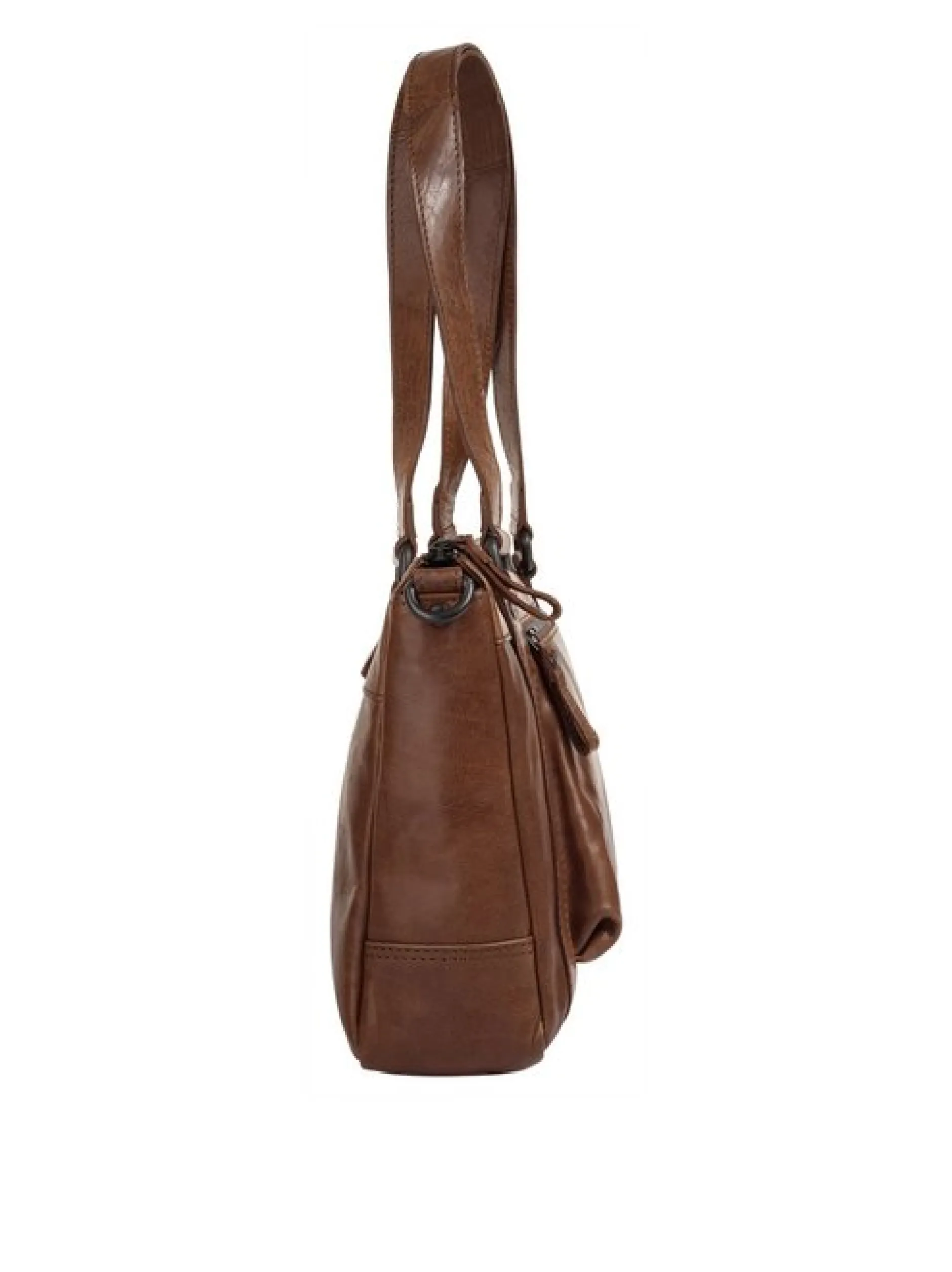 Spikes & Sparrow Damen Handtasche in cognac