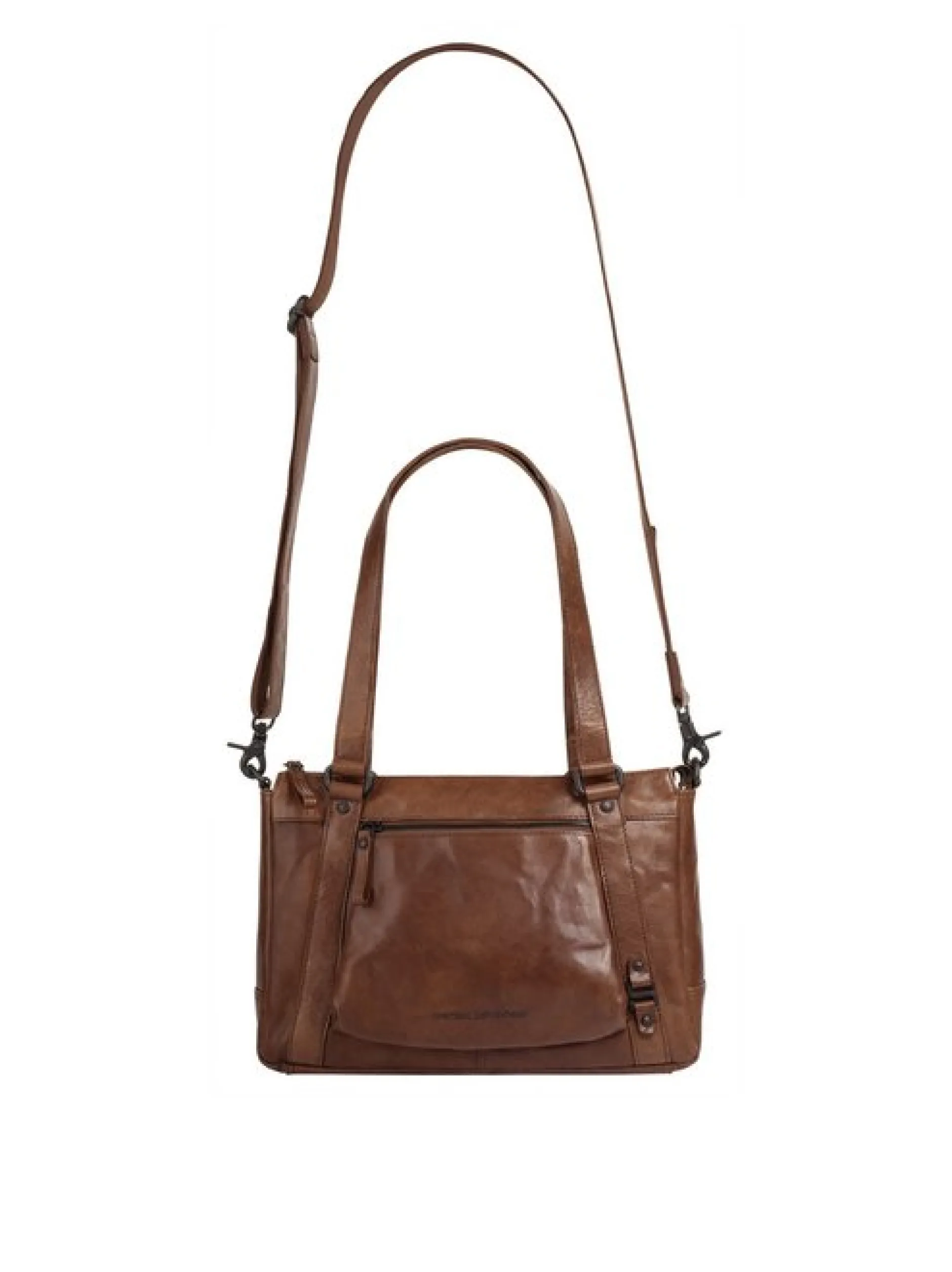 Spikes & Sparrow Damen Handtasche in cognac