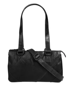 Spikes & Sparrow Damen Handtasche in schwarz
