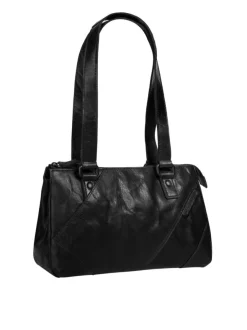 Spikes & Sparrow Damen Handtasche in schwarz