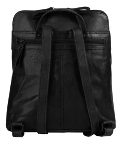 Spikes & Sparrow Damen Rucksack in schwarz