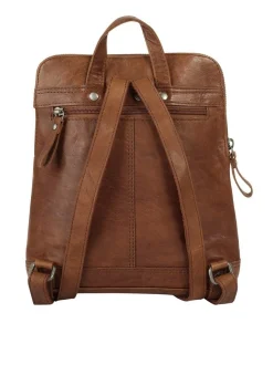 Spikes & Sparrow Damen Rucksack in cognac