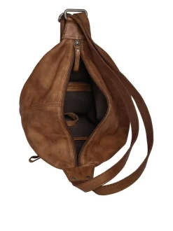 Spikes & Sparrow Damen Rucksack in cognac