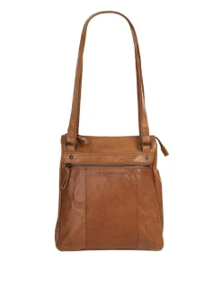 Spikes & Sparrow Damen Rucksack in cognac