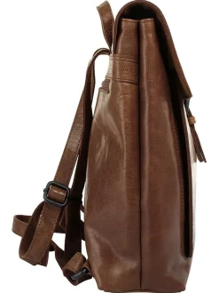 Spikes & Sparrow Damen Rucksack in cognac