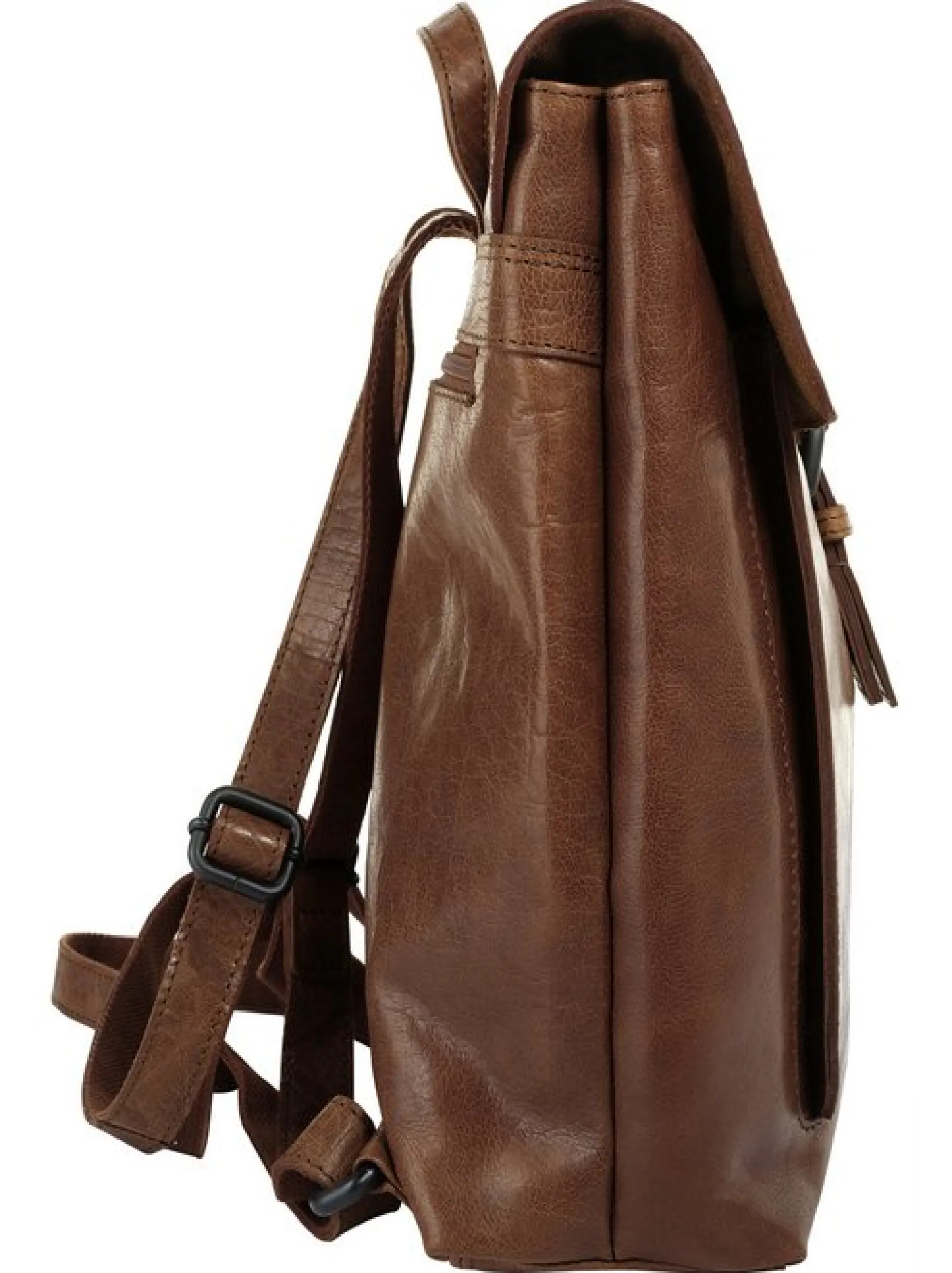 Spikes & Sparrow Damen Rucksack in cognac