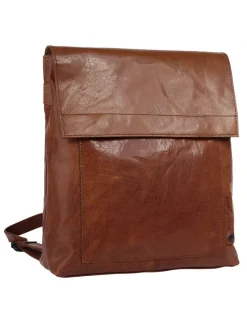 Spikes & Sparrow Damen Rucksack in cognac